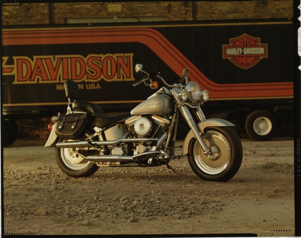 1990 Fat Boy with truck