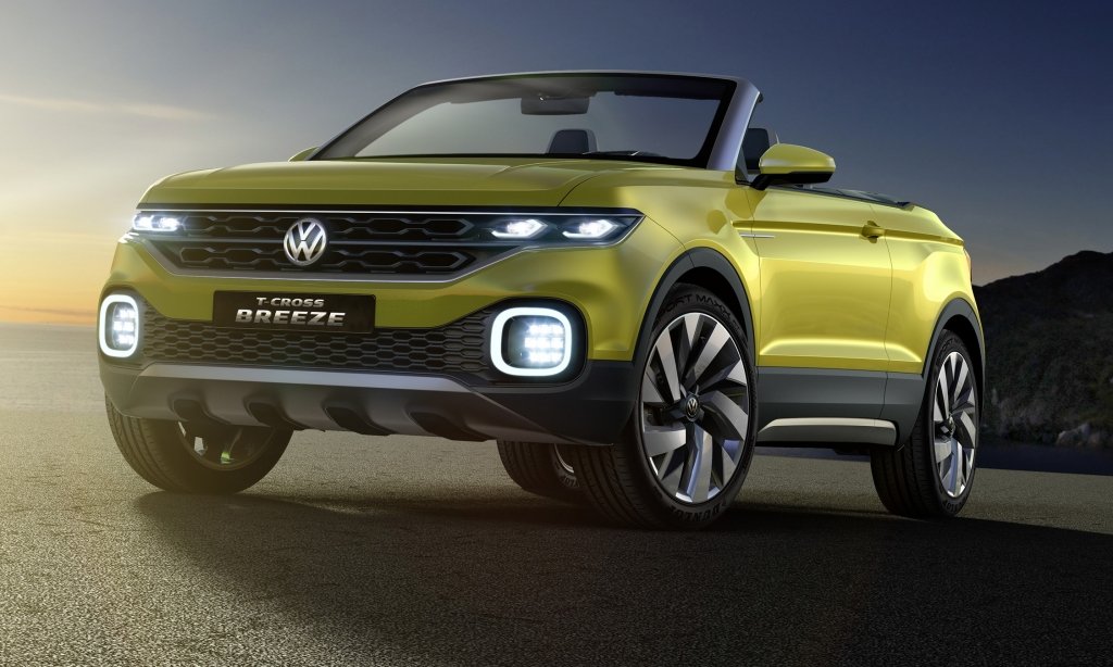Die neue Volkswagen Studie T-Cross Breeze